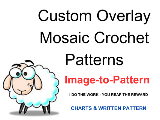 Custom Overlay Mosaic Crochet Pattern Service